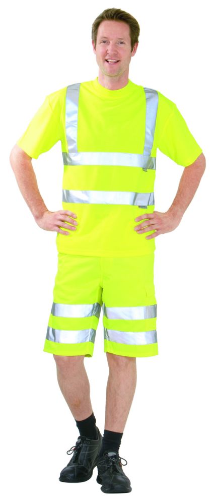 Produktbild Planam Warnschutz T-Shirt uni gelb L bild 2