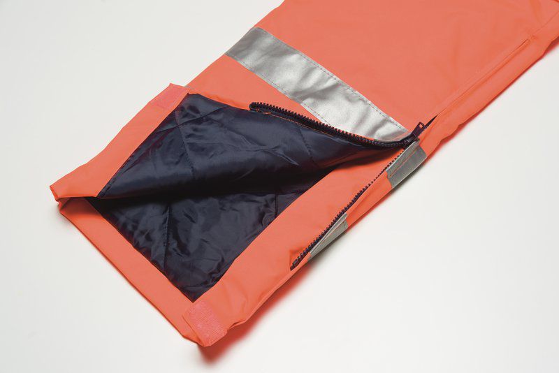 Produktbild Planam Warnschutz Winterlatzhose uni orange Größe M bild 7