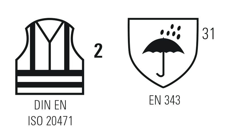 Produktbild Planam Warnschutz Winterlatzhose uni orange Größe XXL bild 14