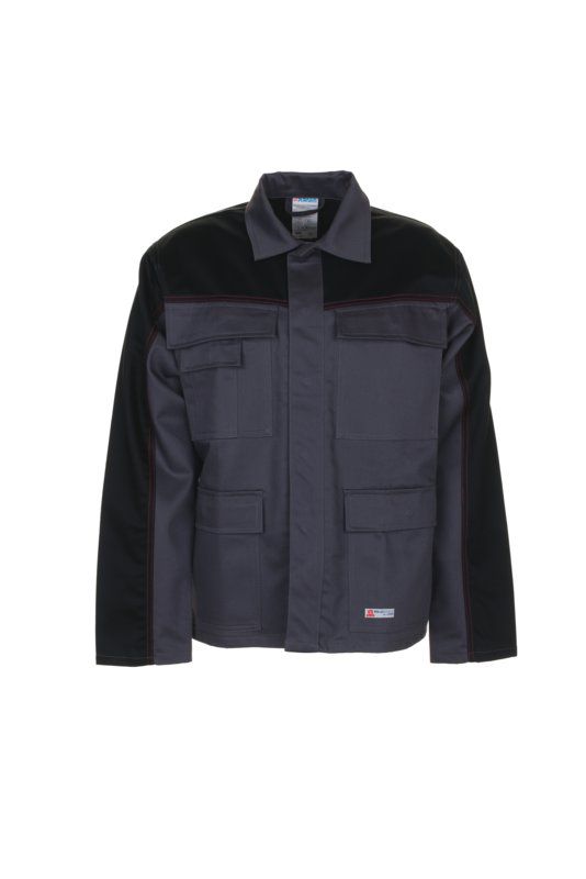 Produktbild Planam Weld Shield Arbeitsjacke grau schwarz Größe 52