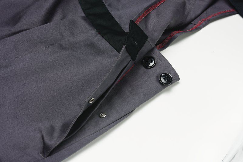 Produktbild Planam Weld Shield Latzhose grau schwarz Größe 44 bild 8