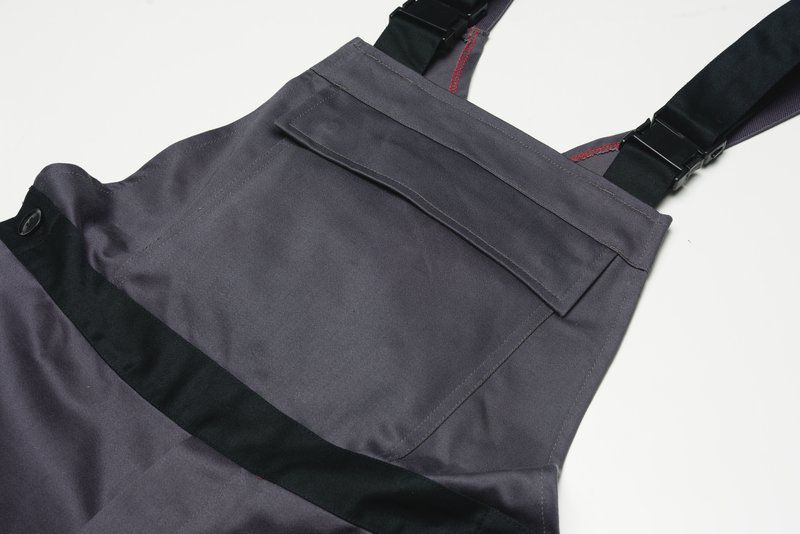 Produktbild Planam Weld Shield Latzhose kornblau schwarz Größe 58 bild 6