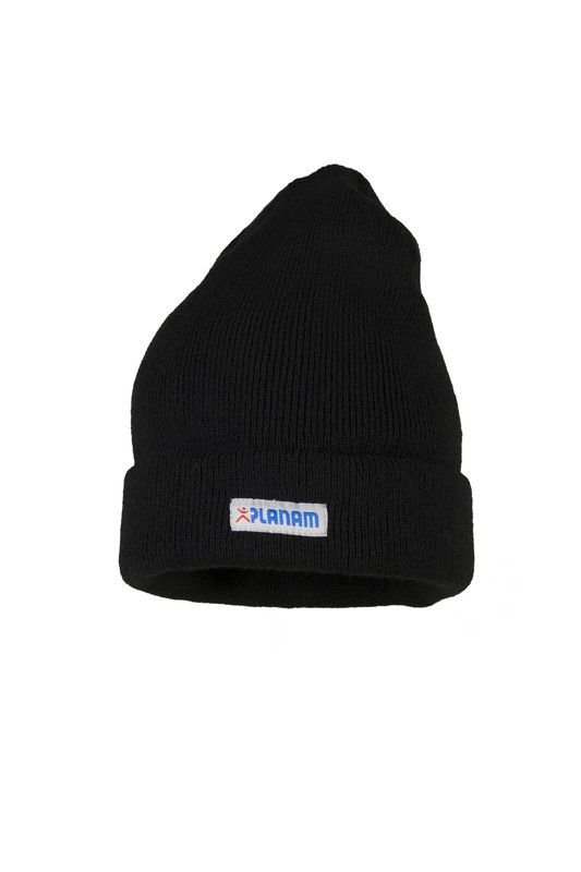 Produktbild Planam Zubehör Strickmütze mit Umschlag schwarz Universalgröße bild 2
