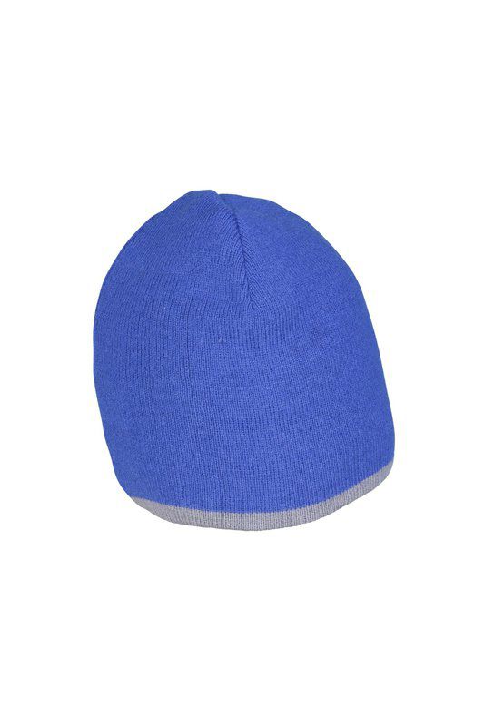 Produktbild Planam Zubehör Strickmütze 2 farbig kornblau zink Universalgröße bild 5