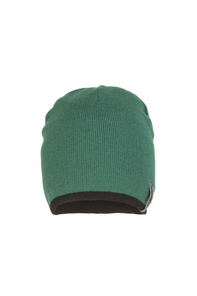 Produktbild Planam Zubehör Strickmütze 2 farbig grün schwarz Universalgröße