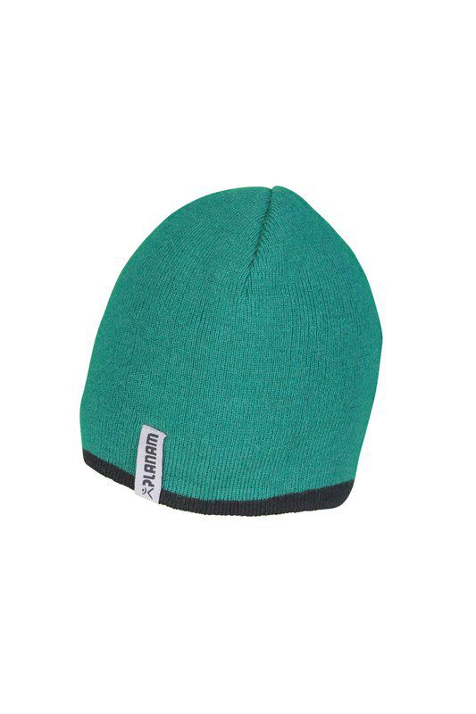 Produktbild Planam Zubehör Strickmütze 2 farbig grün schwarz Universalgröße bild 5