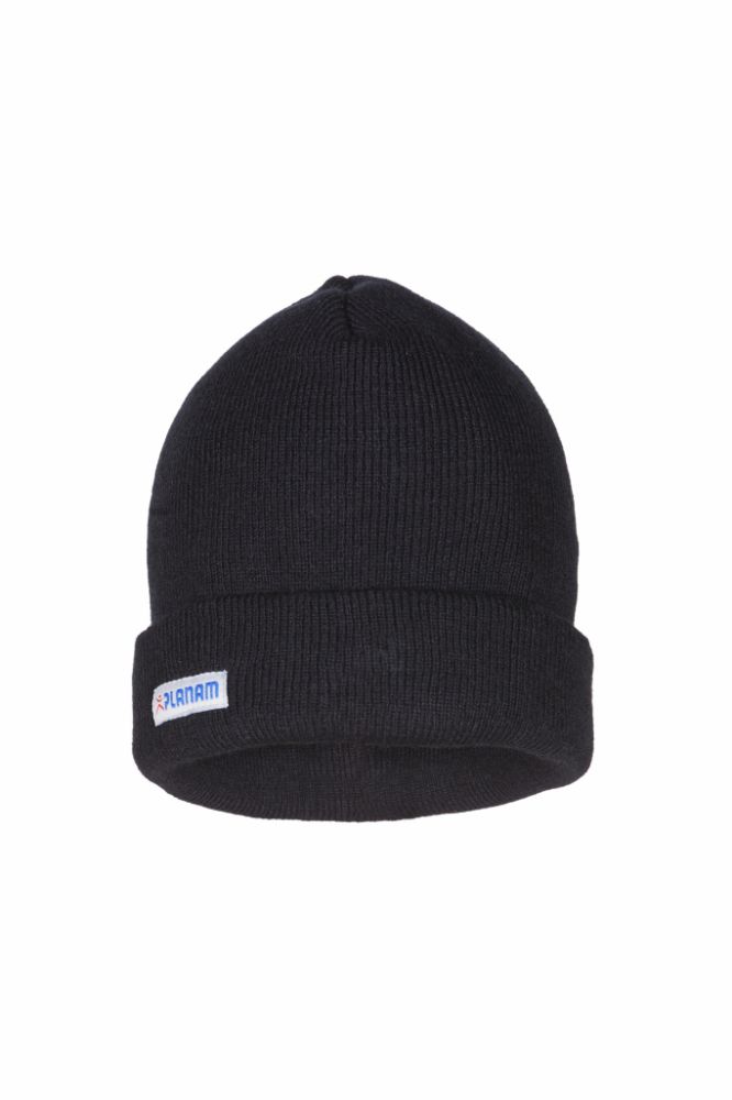 Produktbild Planam Zubehör Thinsulatemütze mit Umschlag schwarz Universalgröße