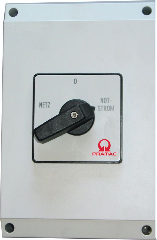 Produktbild PRAMAC Netz Generator Handumschalter 100A