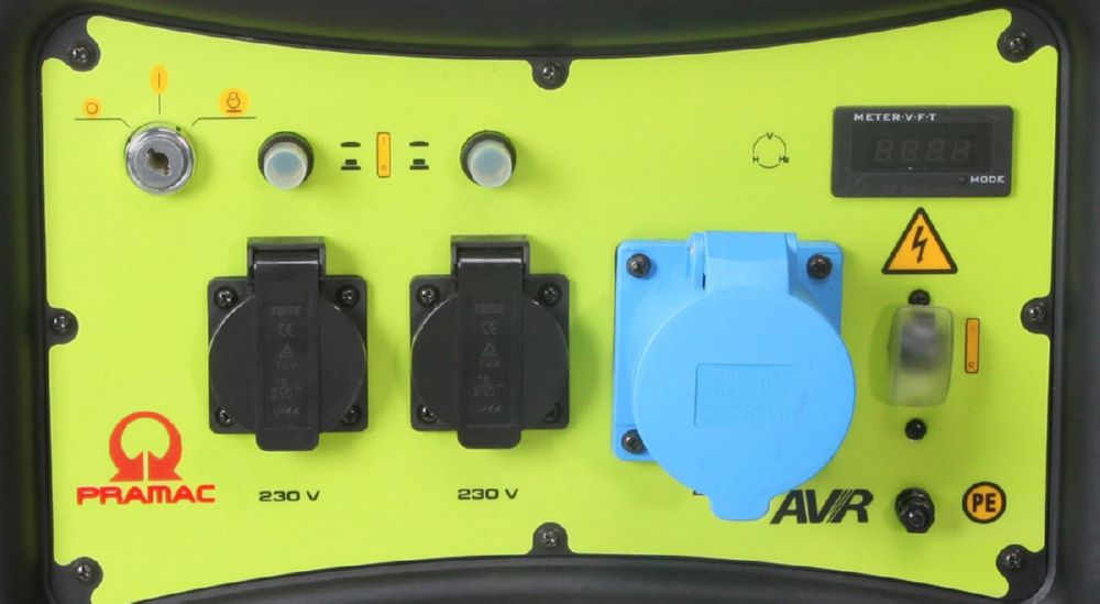 Produktbild PRAMAC Stromerzeuger WX 7000 230V Benzin Elektrostart bild 3