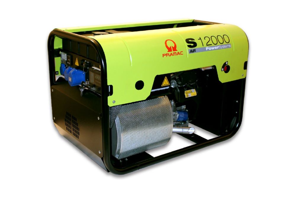 Produktbild PRAMAC Stromerzeuger S 12000 SHB ISO AVR 230V Benzin Elektrostart