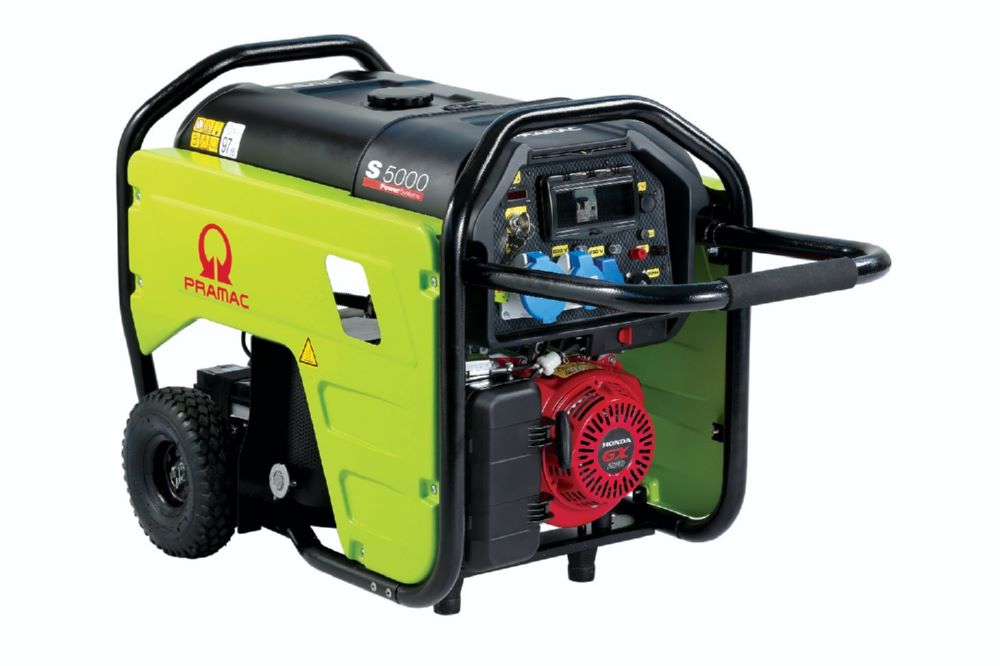 Produktbild PRAMAC Stromerzeuger S 5000 SHB ISO AVR 230V Benzin Elektrostart bild 2