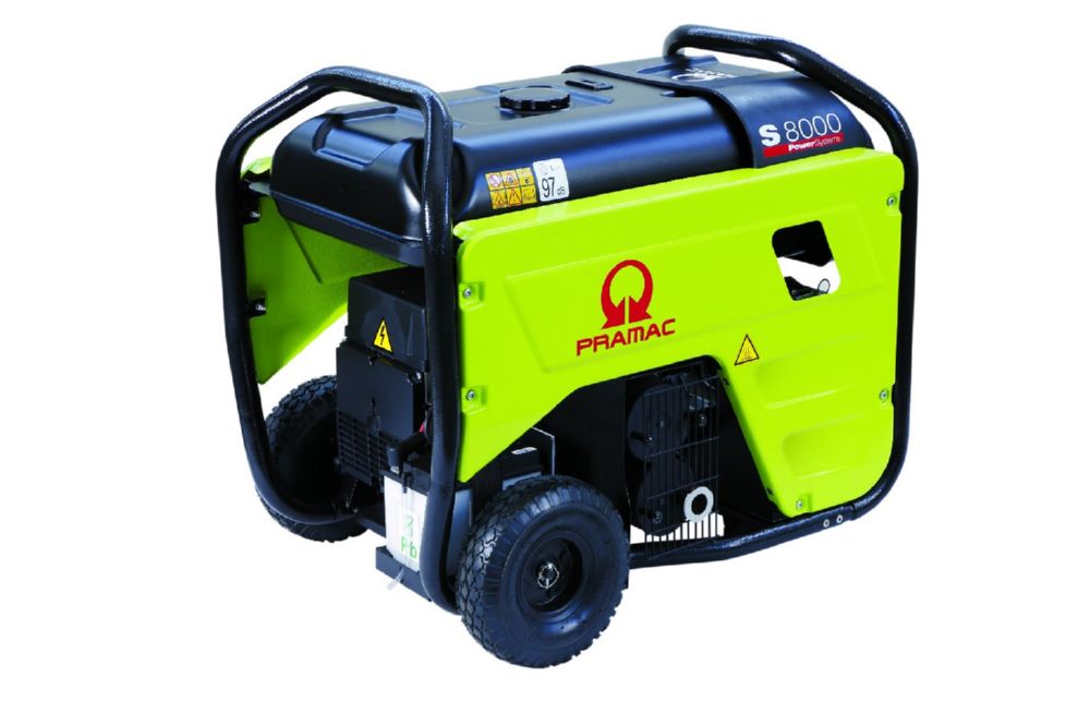 Produktbild PRAMAC Stromerzeuger S 8000 SHB ISO AVR 230V Benzin Elektrostart bild 3