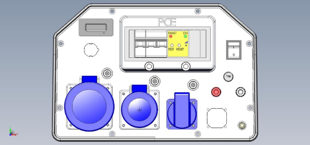 Produktbild PRAMAC Stromerzeuger S 5000 SHI ISO AVR 230V Benzin bild 2
