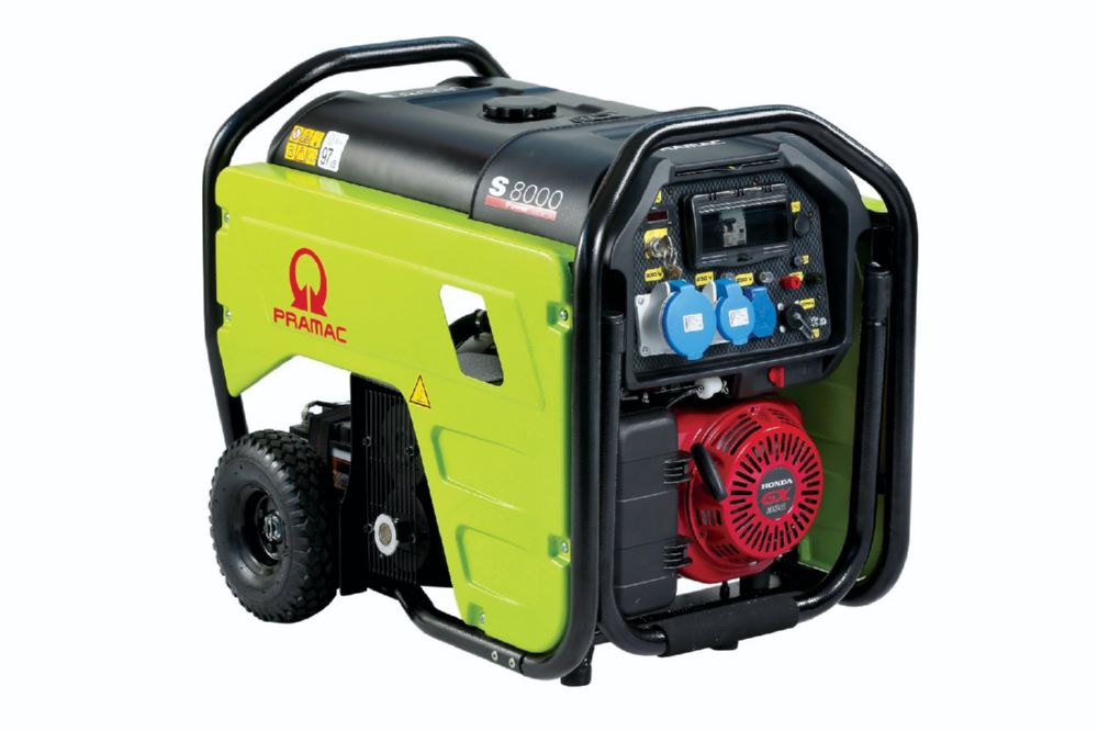 Produktbild PRAMAC Stromerzeuger S 8000 SHI ISO AVR 230V Benzin
