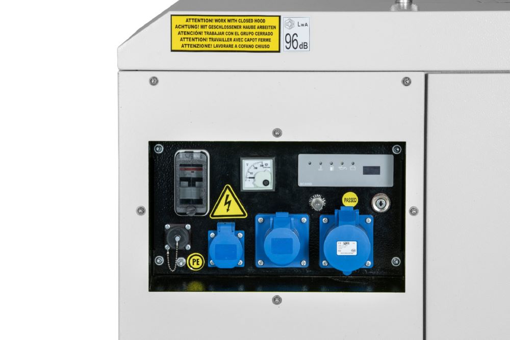 Produktbild PRAMAC Stromerzeuger P4000 SYA AVR Diesel 230V mit Elektrostart bild 4