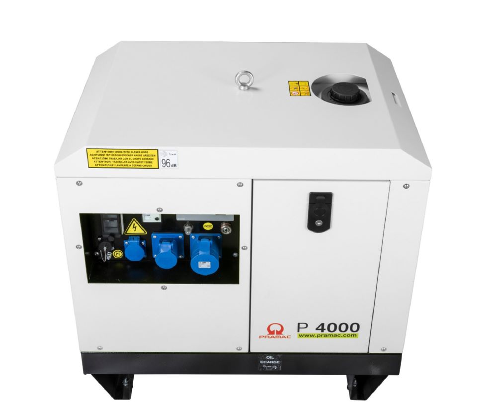 Produktbild PRAMAC Stromerzeuger P4000 SYA AVR Diesel 230V mit Elektrostart