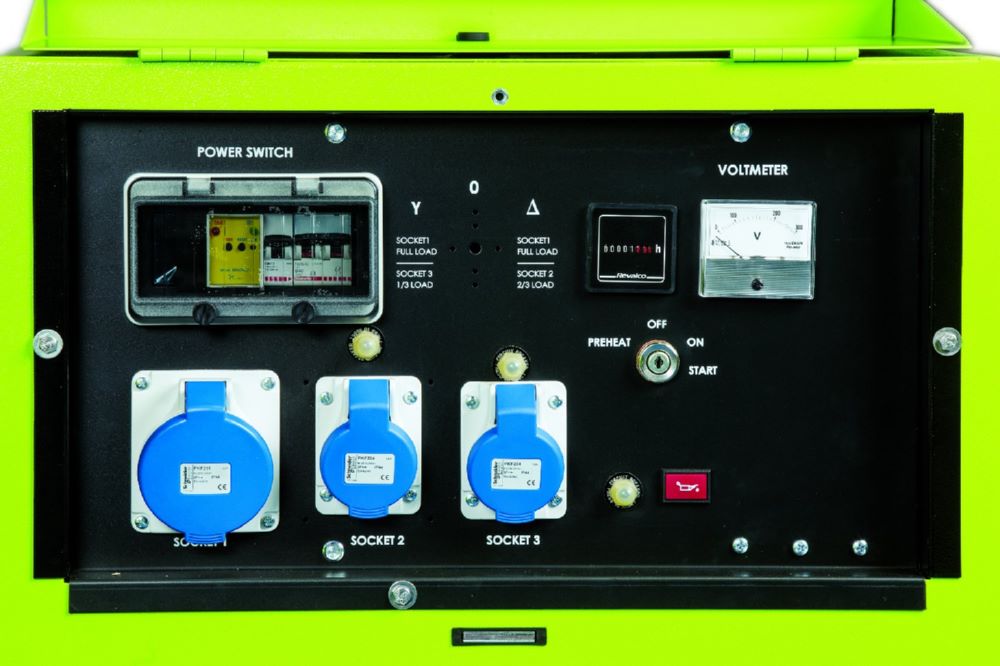 Produktbild PRAMAC Stromerzeuger P 11000 SYA ISO 230V Diesel Elektrostart bild 4