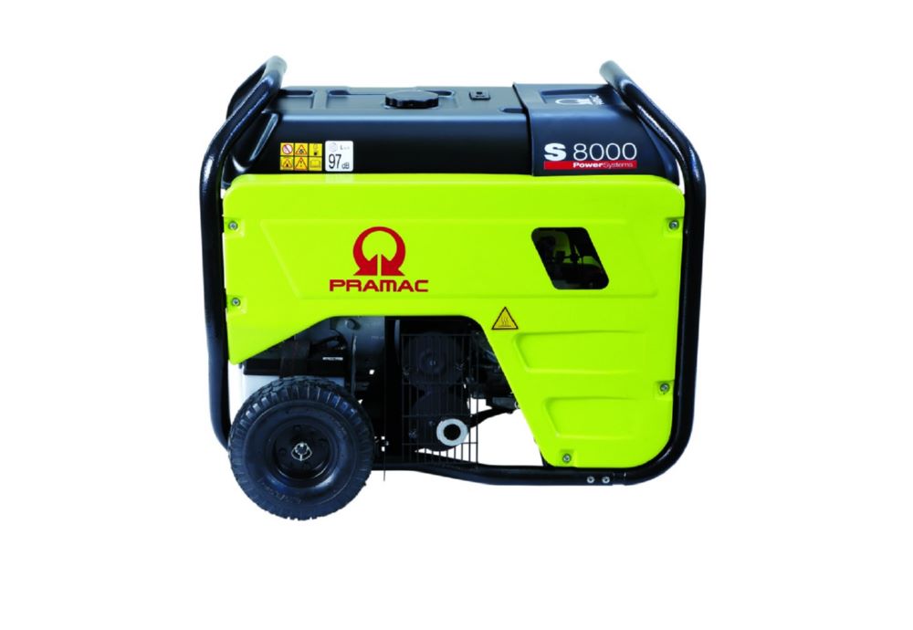 Produktbild PRAMAC Stromerzeuger S 8000 THB ISO AVR 230V oder 400V Benzin Elektrostart bild 5