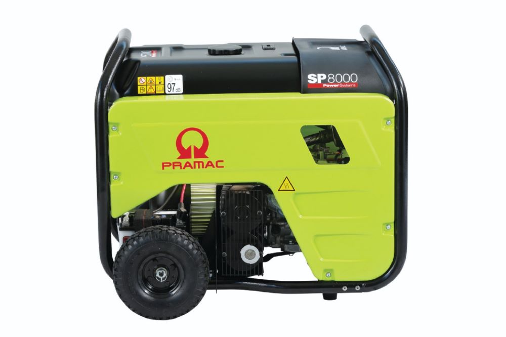 Produktbild PRAMAC Stromerzeuger SP 8000 THB ISO AVR IP54 230V oder 400V Benzin Elektrostart bild 3