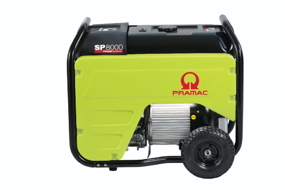 Produktbild PRAMAC Stromerzeuger SP 8000 THB ISO AVR IP54 230V oder 400V Benzin Elektrostart bild 4