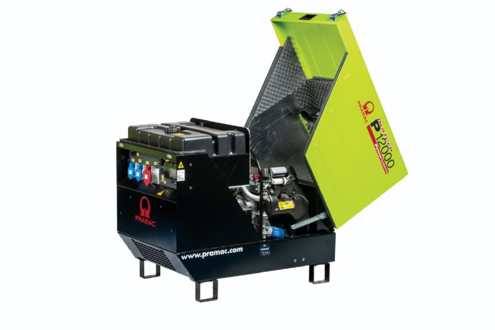 Produktbild PRAMAC Stromerzeuger P 12000 THB ISO AVR 230V oder 400V Benzin Elektrostart bild 2