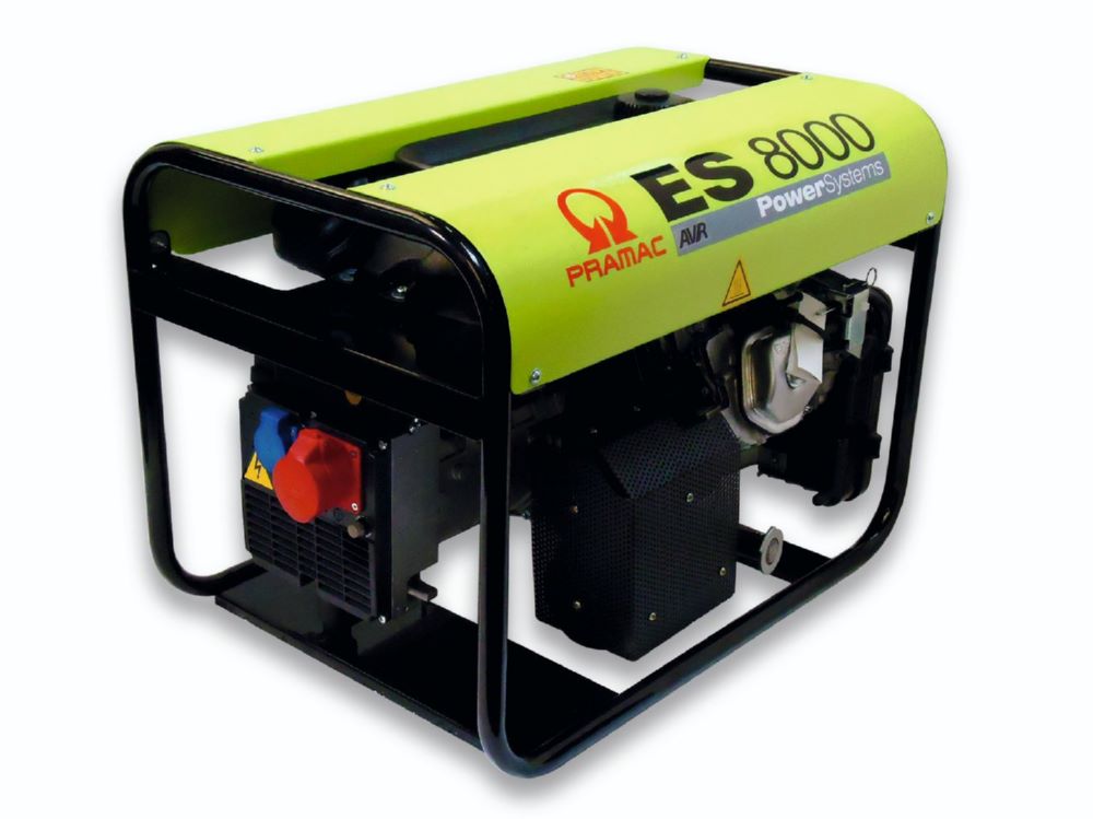 Produktbild PRAMAC Stromerzeuger ES 8000 THI AVR 230V oder 400V Benzin