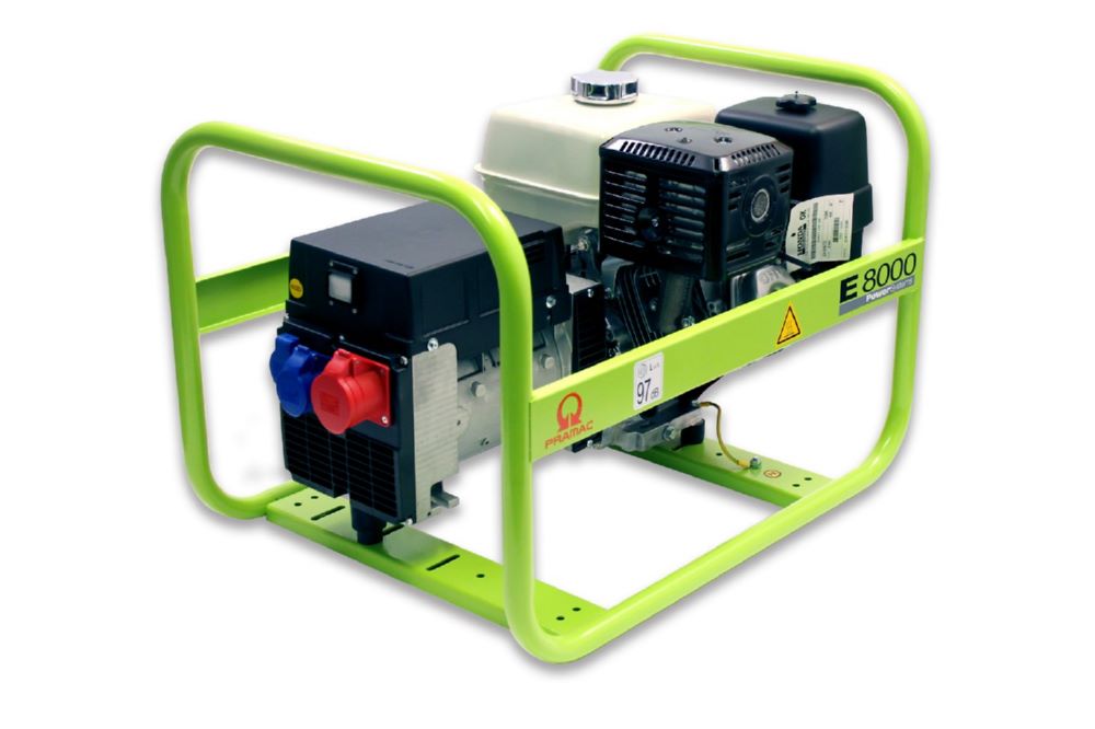 Produktbild PRAMAC Stromerzeuger E 8000 THI 230V oder 400V Benzin