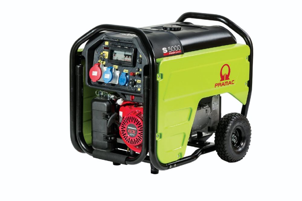 Produktbild PRAMAC Stromerzeuger S 5000 THI ISO AVR 230V oder 400V Benzin bild 2