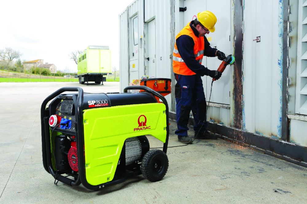 Produktbild PRAMAC Stromerzeuger SP 8000 THB ISO AVR IP54 230V oder 400V Benzin bild 7