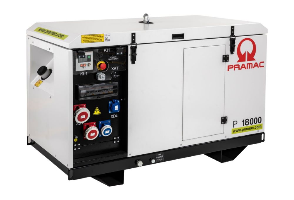 Produktbild PRAMAC Stromerzeuger P 18000 TYA ISO AVR 230V oder 400V Diesel Elektrostart