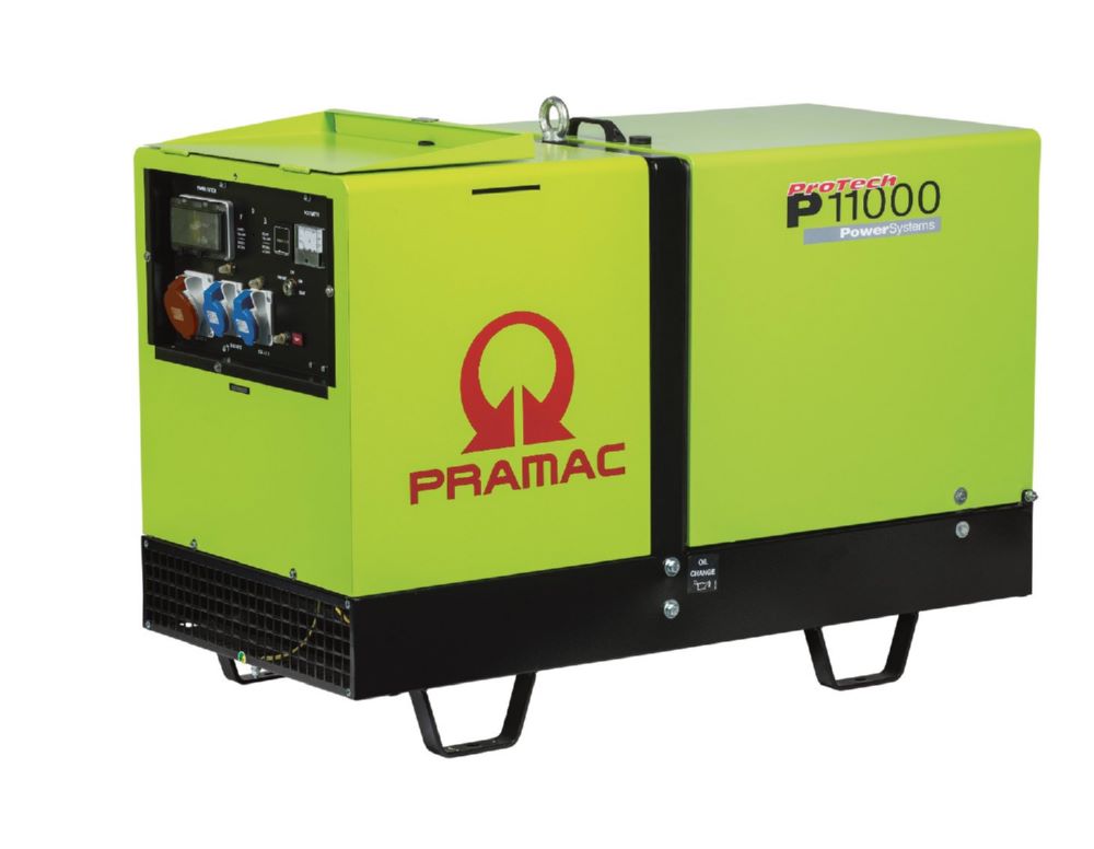 Produktbild PRAMAC Stromerzeuger P 11000 TYA ISO 230V oder 400V Diesel Elektrostart