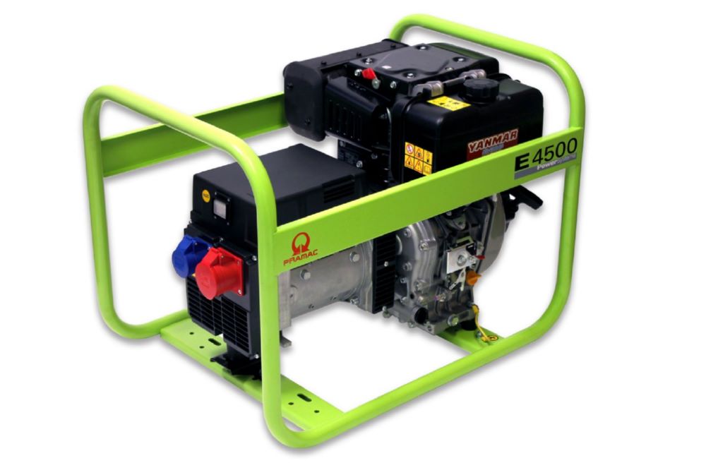 Produktbild PRAMAC Stromerzeuger E 4500 TYH 230V oder 400V Diesel