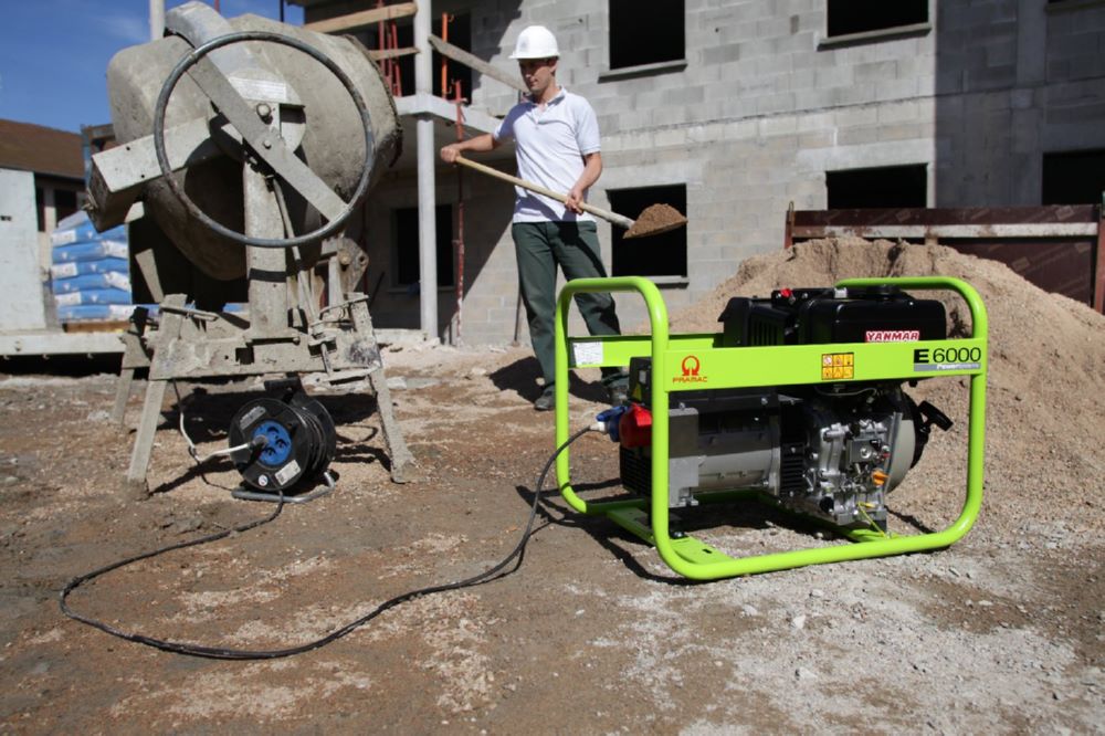 Produktbild PRAMAC Stromerzeuger E 6000 TYH 230V oder 400V Diesel bild 2