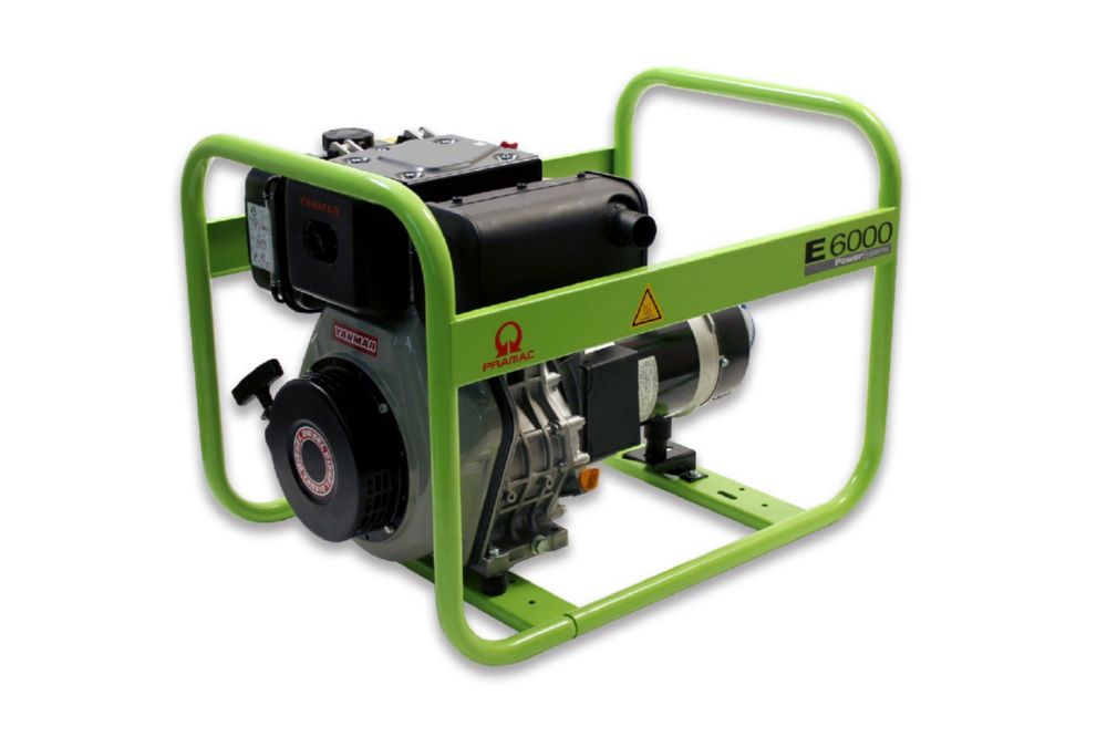 Produktbild PRAMAC Stromerzeuger E 6000 TYH 230V oder 400V Diesel bild 3
