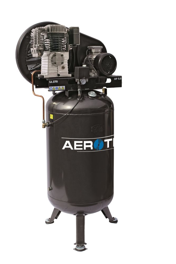 Produktbild AEROTEC Kompressor N59-270 PRO stehend - 400 Volt 15 bar AD2000