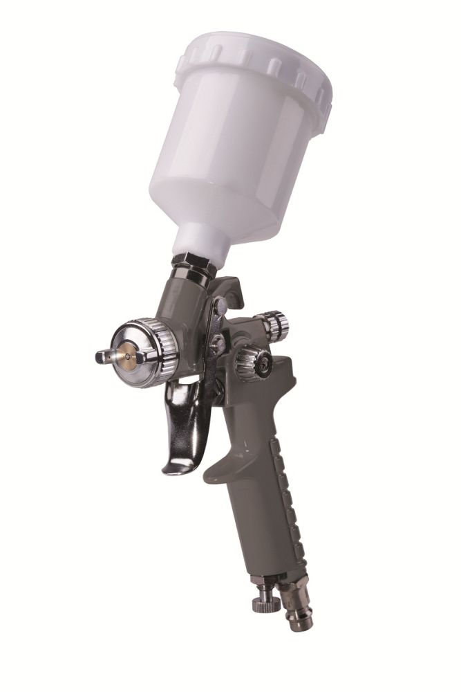 Produktbild AEROTEC MINI HVLP Lackierpistole 0,8 mm  + 0,5 mm Düsensatz extra