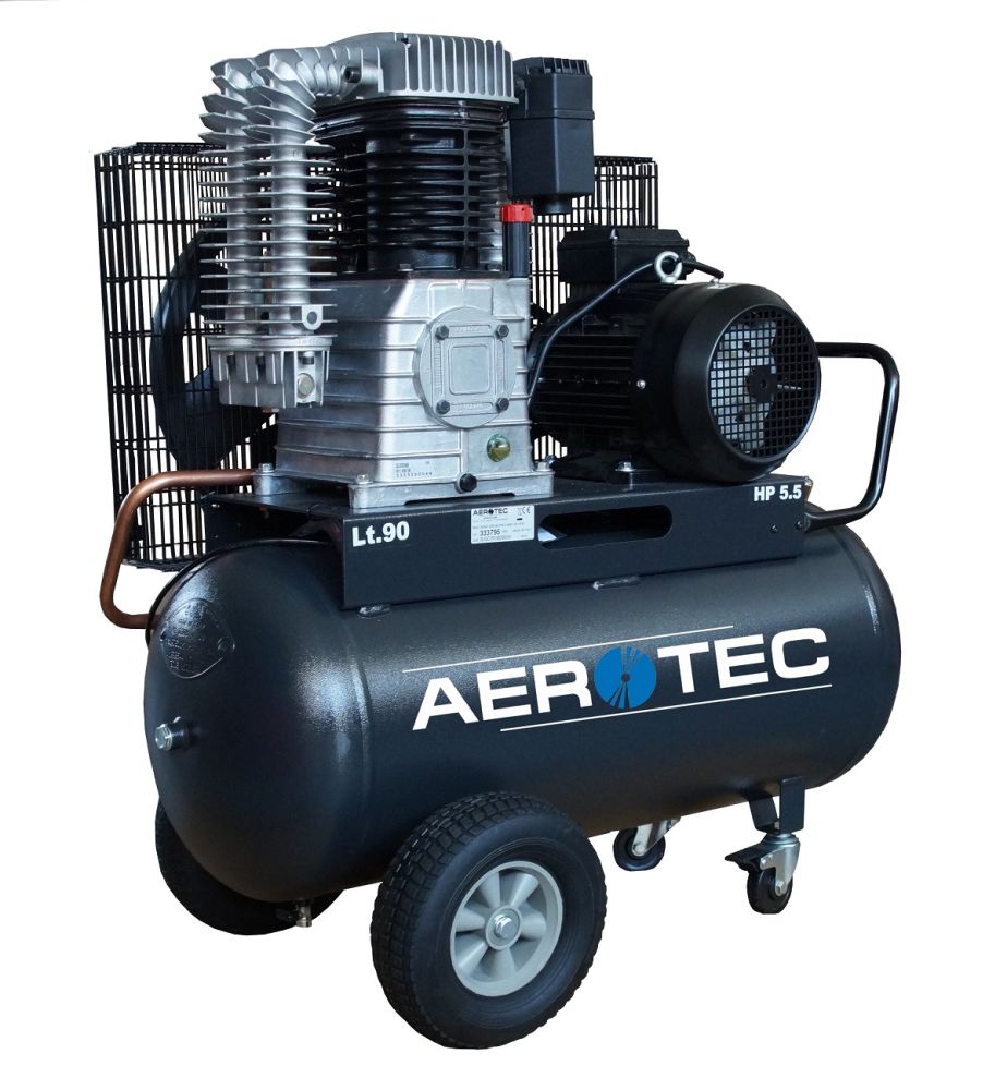 Produktbild AEROTEC 820-90 PRO Industriekompressor mit ölgeschmiertem Aggregat