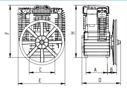 Produktbild AEROTEC Aggregat SHM K18C 2 Zyl Einstufig mit Nachkühler 520 L bild 2