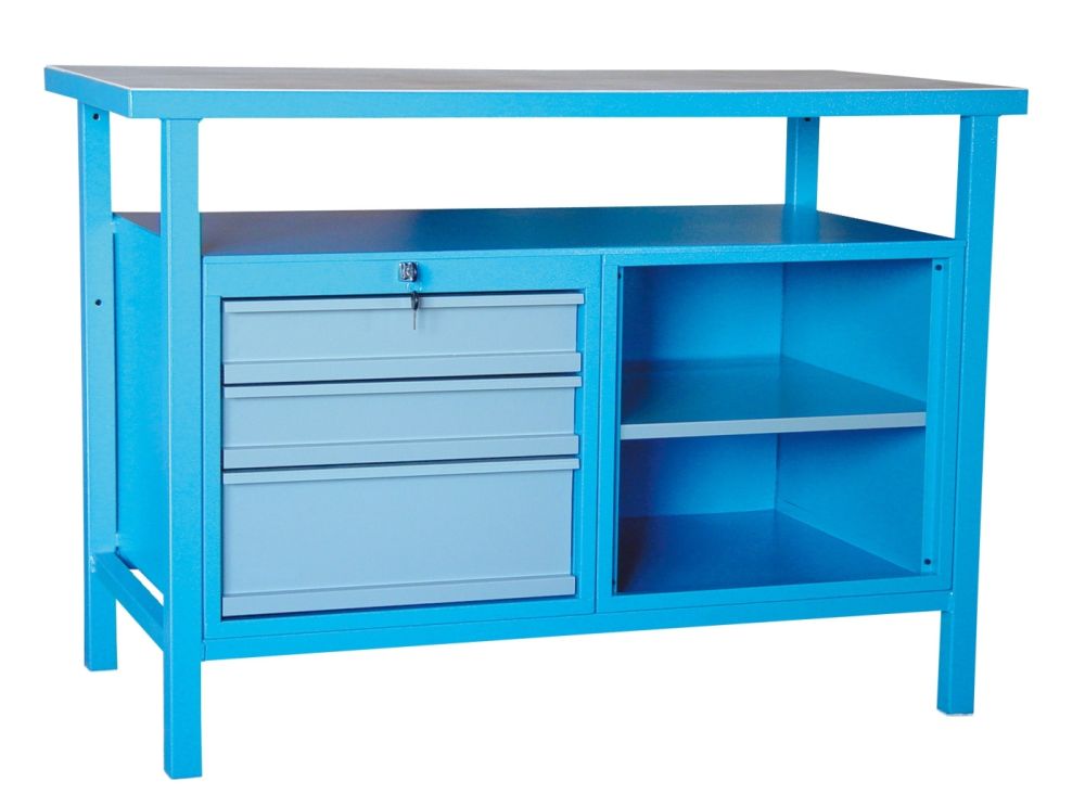 Produktbild AEROTEC Werkbank Werkzeugbank P 1200 SL 1200 x 600 x 38