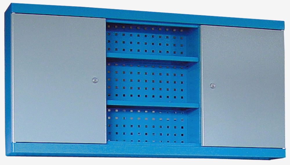Produktbild Aerotec Wandschrank Werkstattschrank mit Zylinderschloss 1200 x 600 x 200 mm