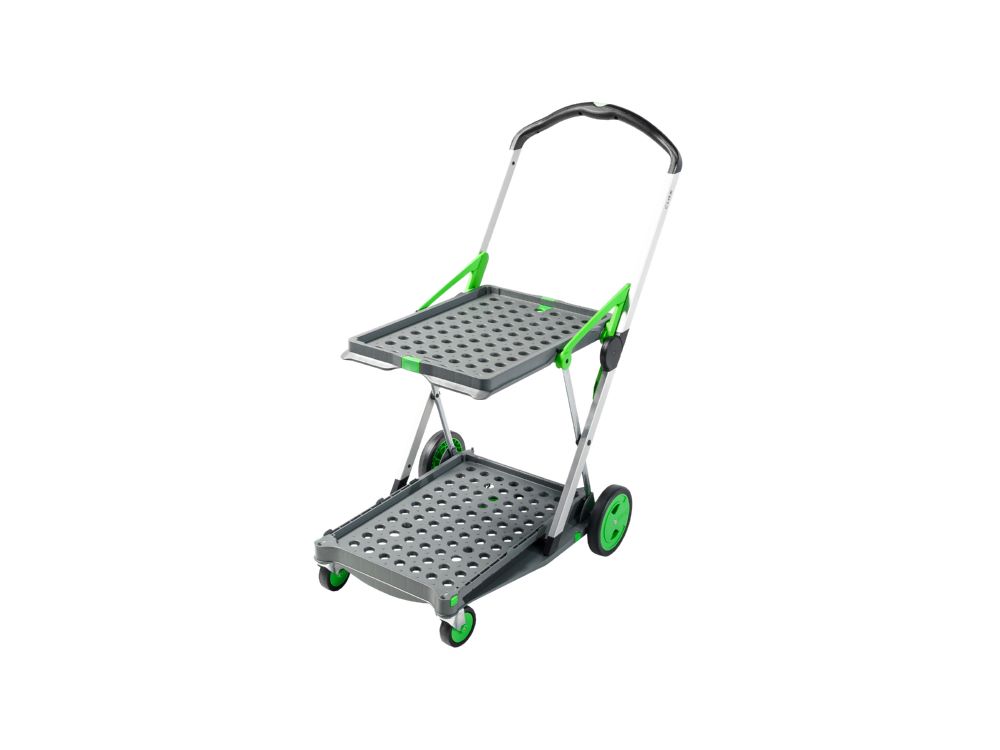 Produktbild Clax Trolley green edition Vollgummireifen 550 x 890 x 1025 mm