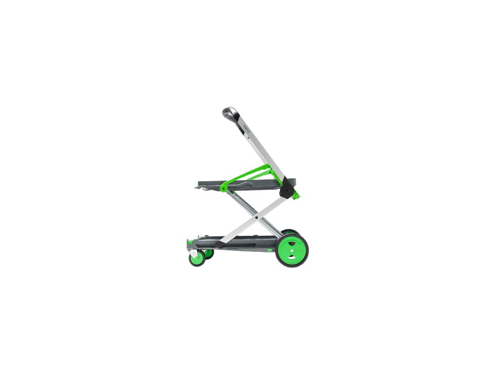 Produktbild Clax Trolley green edition Vollgummireifen 550 x 890 x 1025 mm bild 3