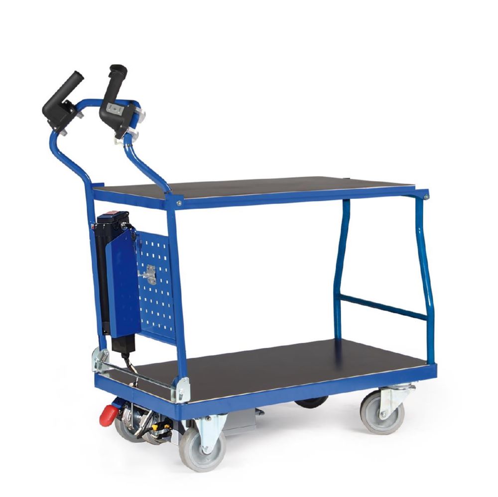 Produktbild Ergotruck Kombiwagen mit E Drive Gesamttraglast bis 500 kg 1000 x 600 mm