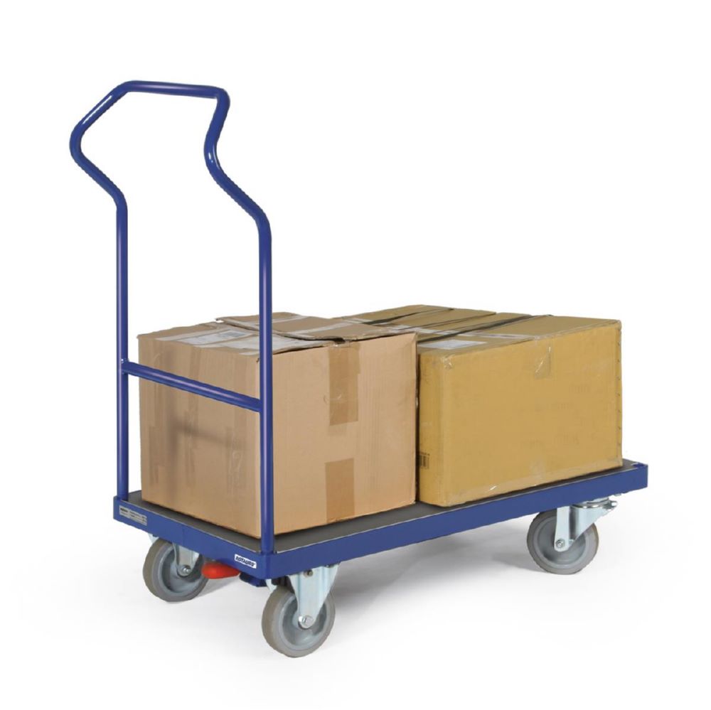 Produktbild Ergotruck Plattformwagen mit Griffbügel bis 500 kg Gesamtlänge 1076 mm bild 2