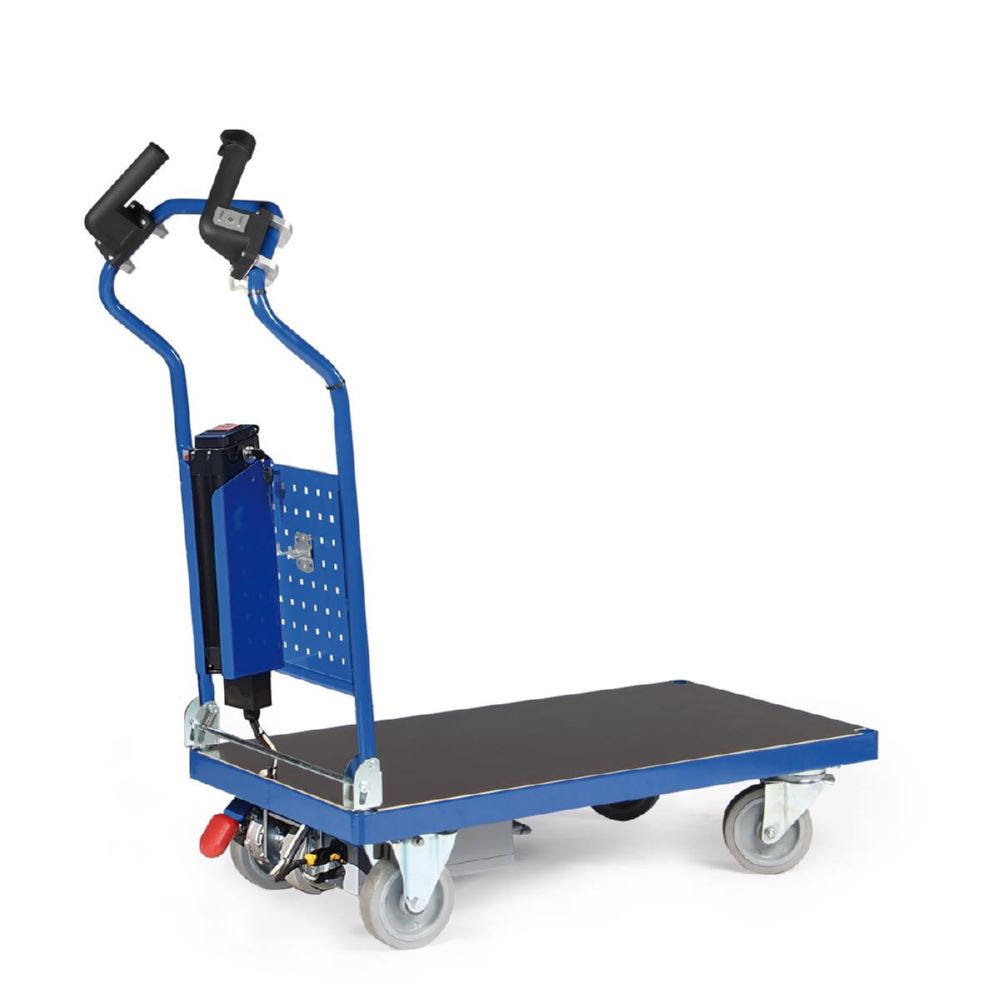 Produktbild Ergotruck Plattformwagen mit E Drive bis 500 kg 1000 x 600 mm bild 1