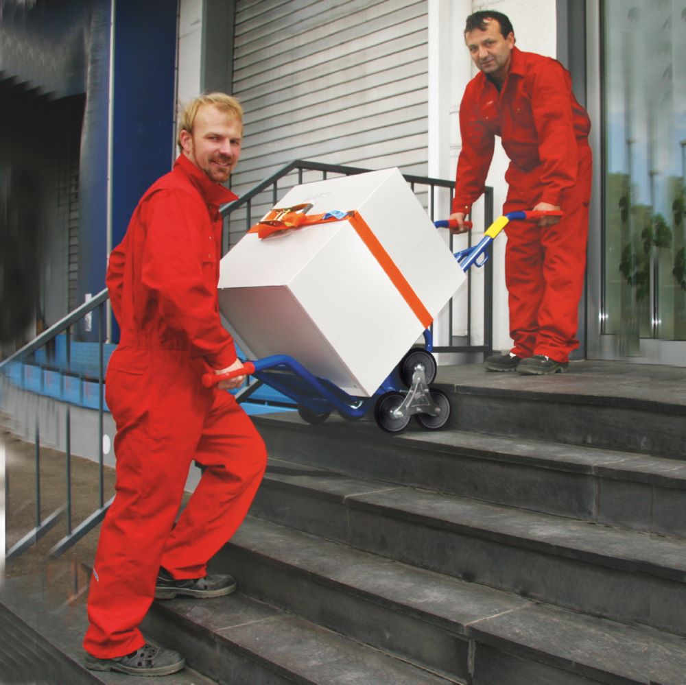 Produktbild Protaurus Tragebügel für Stahlrorkarren und Treppenkarren 34 x 2 mm RAL 5010 bild 2