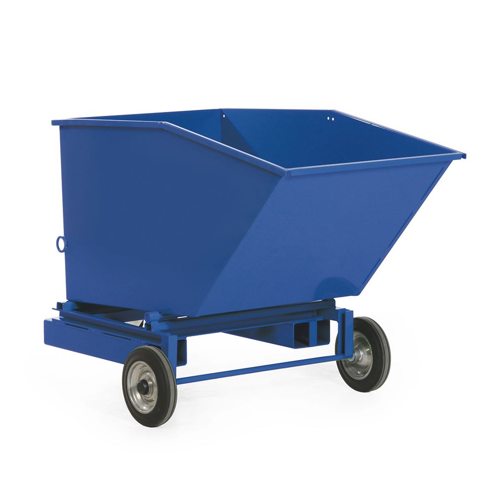 Produktbild Rotauro Blechkasten Wagen mit 400 Liter Inhalt 1330 x 925 x 942 mm
