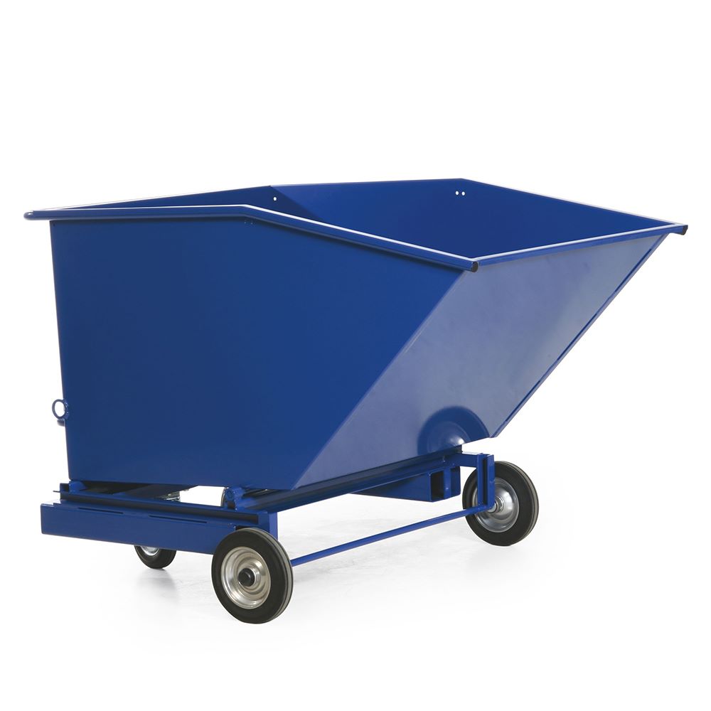 Produktbild Rotauro Blechkasten Wagen mit 250 Liter Inhalt Standard Schütthöhe 855 mm