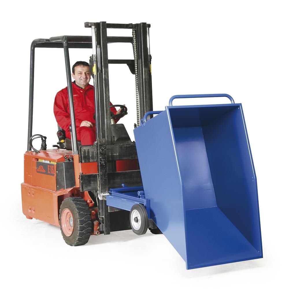 Produktbild Rotauro Blechkasten Wagen 600 Liter Schütthöhe 970 mm