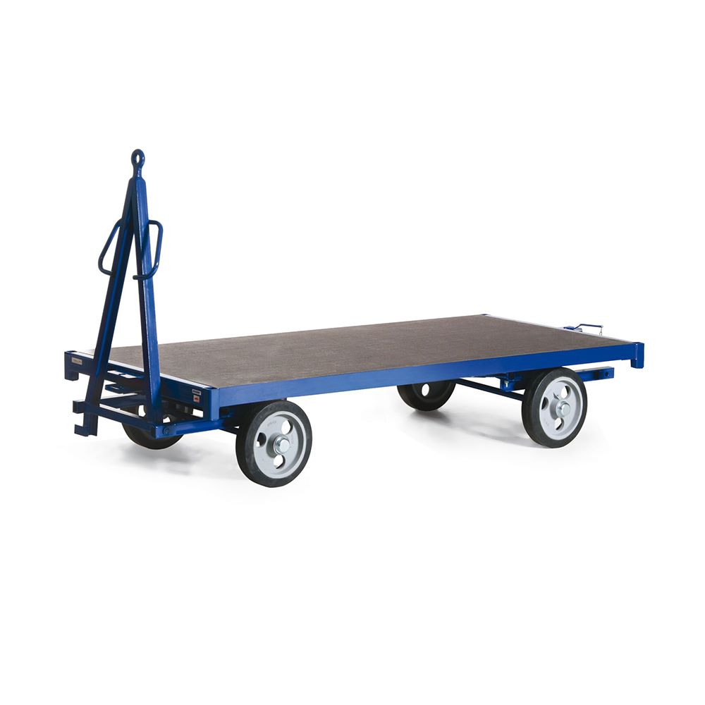 Produktbild Rotauro Industrieanhänger mit Doppel Drehschemel Lenkung 5000 kg Fläche 3000 x 1500 mm